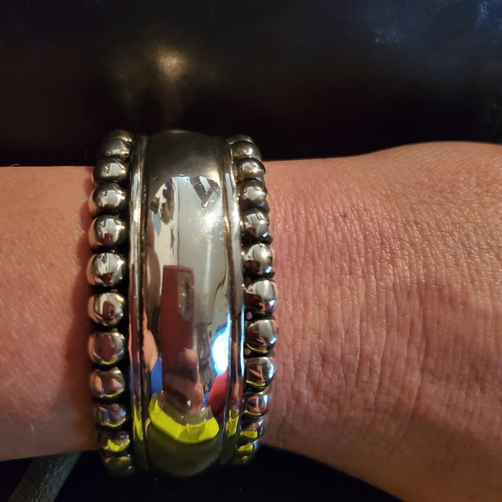 Silver cuff